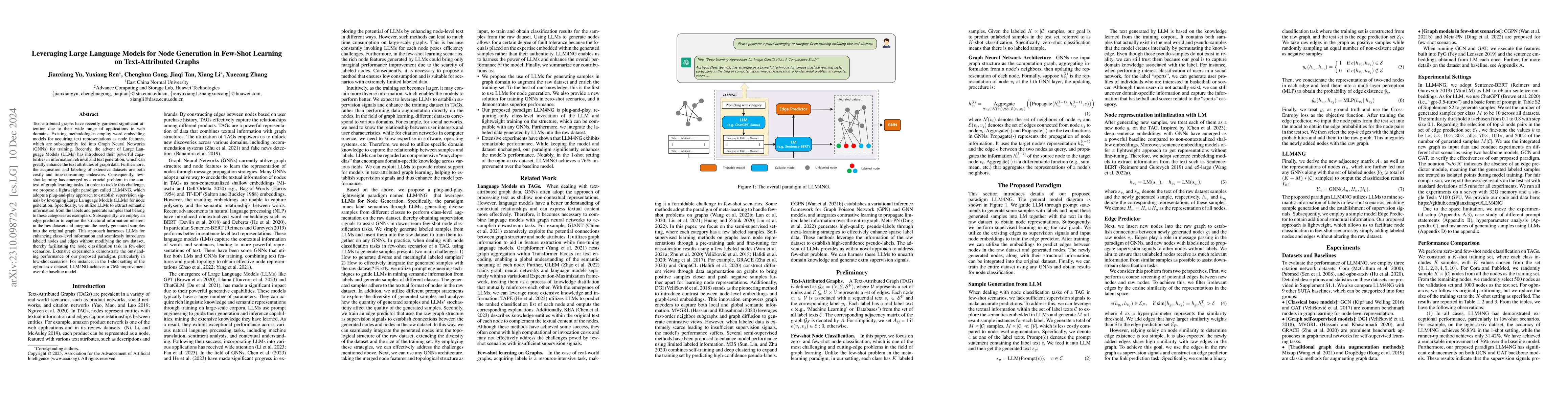 Thumbnail for Empower Text-Attributed Graphs Learning with Large Language Models
  (LLMs)