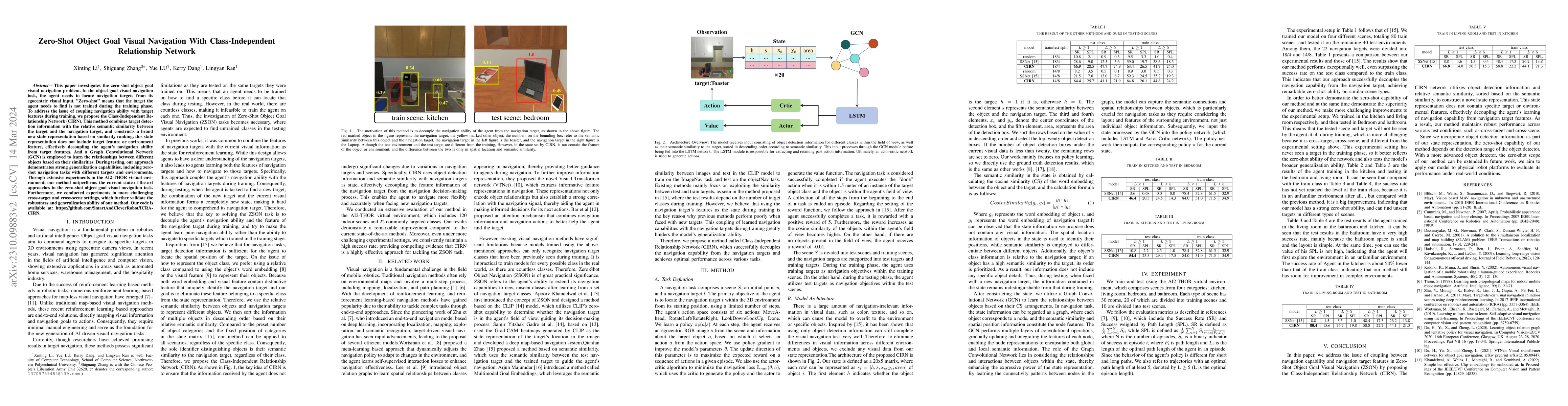 Thumbnail for Zero-Shot Object Goal Visual Navigation With Class-Independent
  Relationship Network