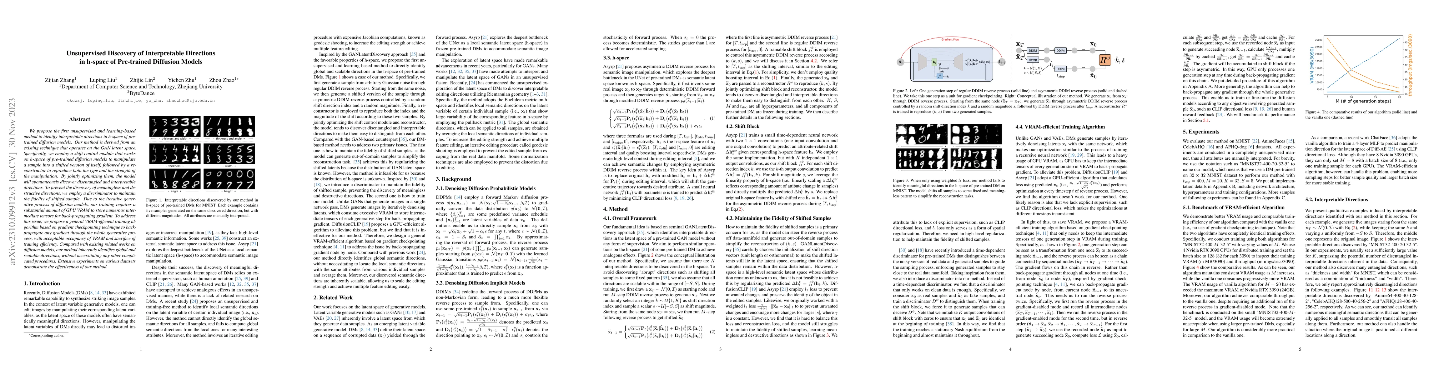Thumbnail for Unsupervised Discovery of Interpretable Directions in h-space of
  Pre-trained Diffusion Models