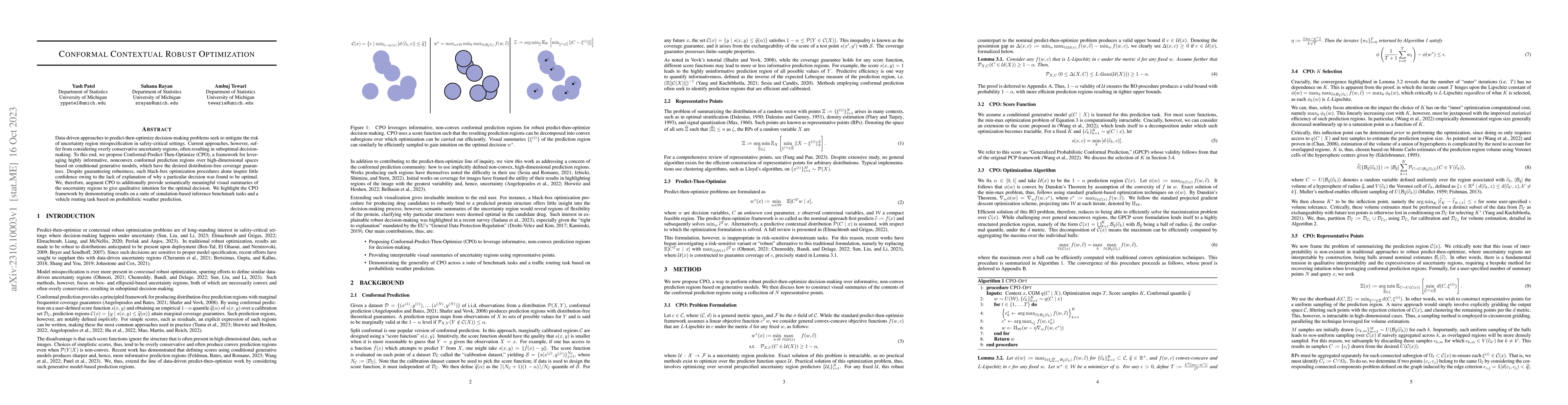 Thumbnail for Conformal Contextual Robust Optimization
