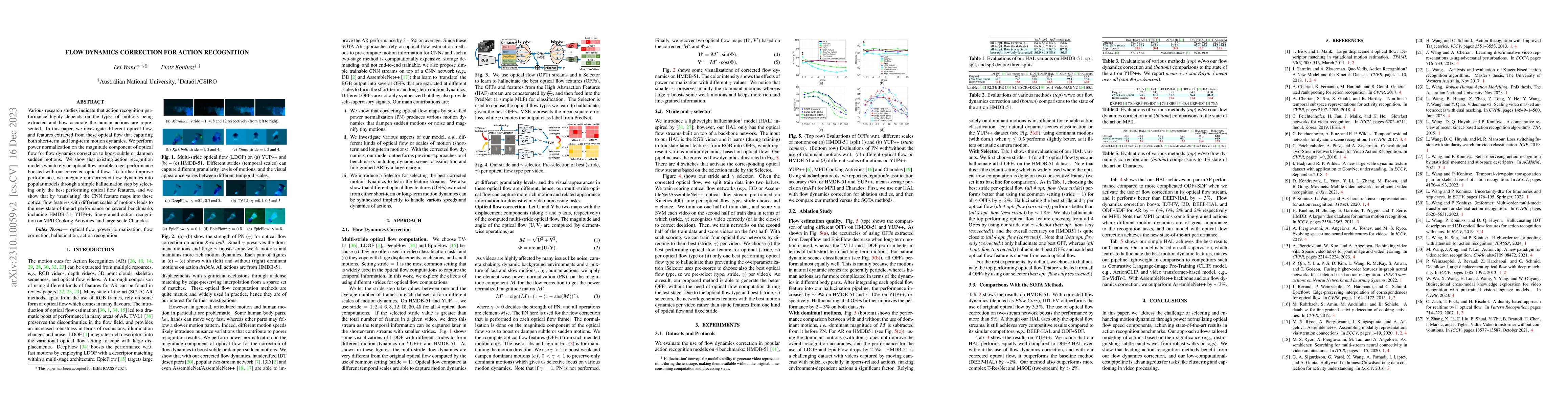 Thumbnail for Flow Dynamics Correction for Action Recognition