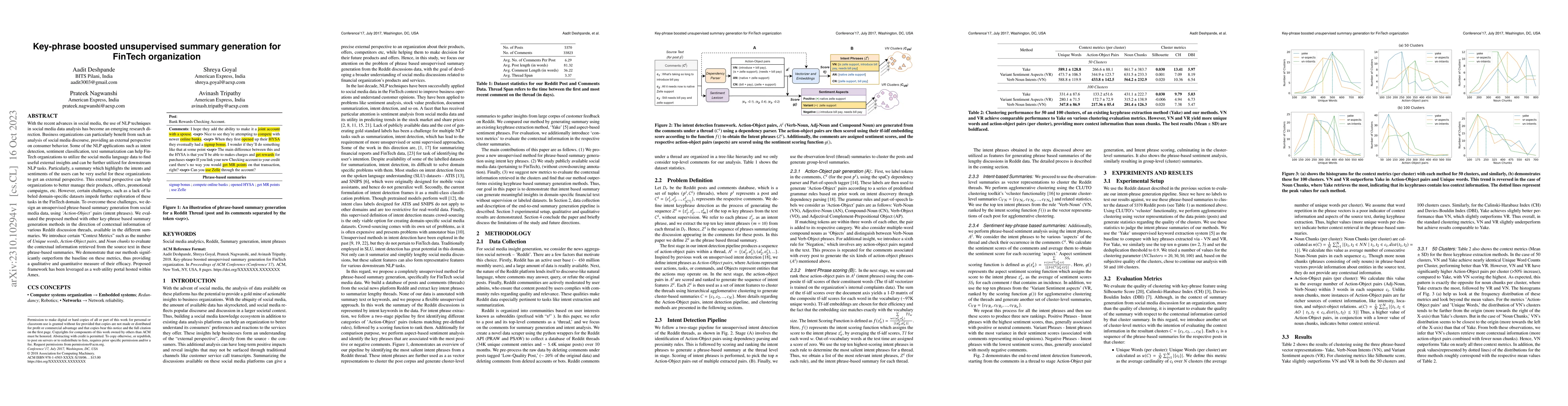 Thumbnail for Key-phrase boosted unsupervised summary generation for FinTech
  organization