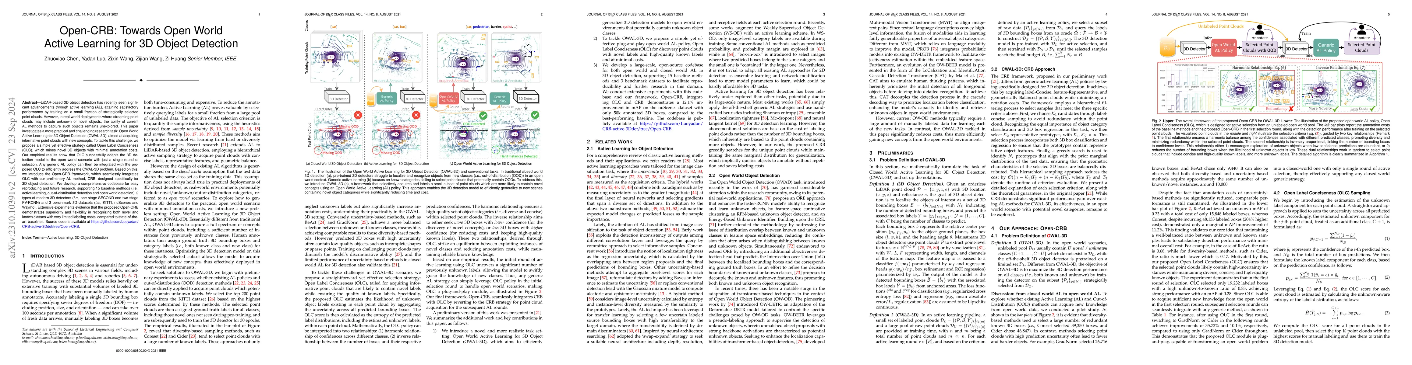 Thumbnail for Towards Open World Active Learning for 3D Object Detection