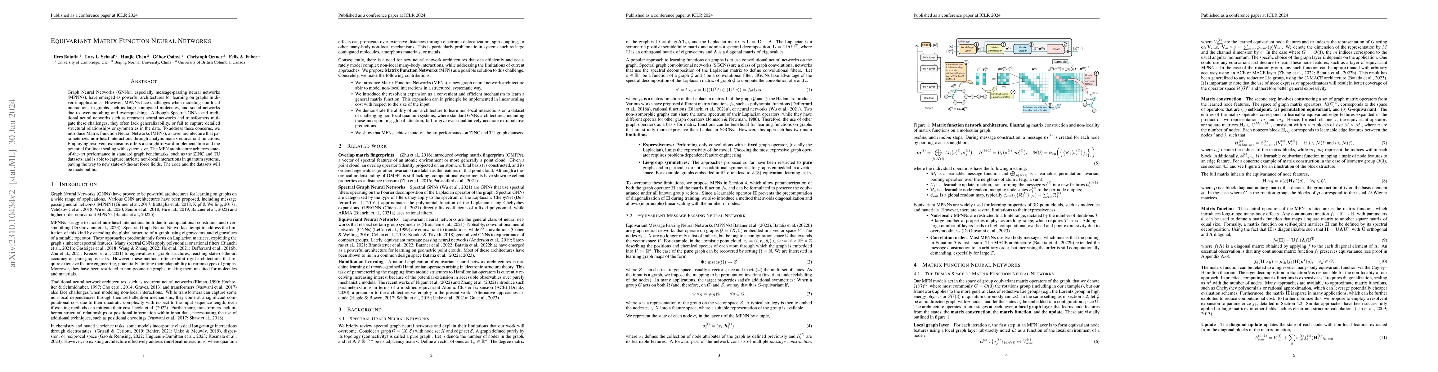 Thumbnail for Equivariant Matrix Function Neural Networks
