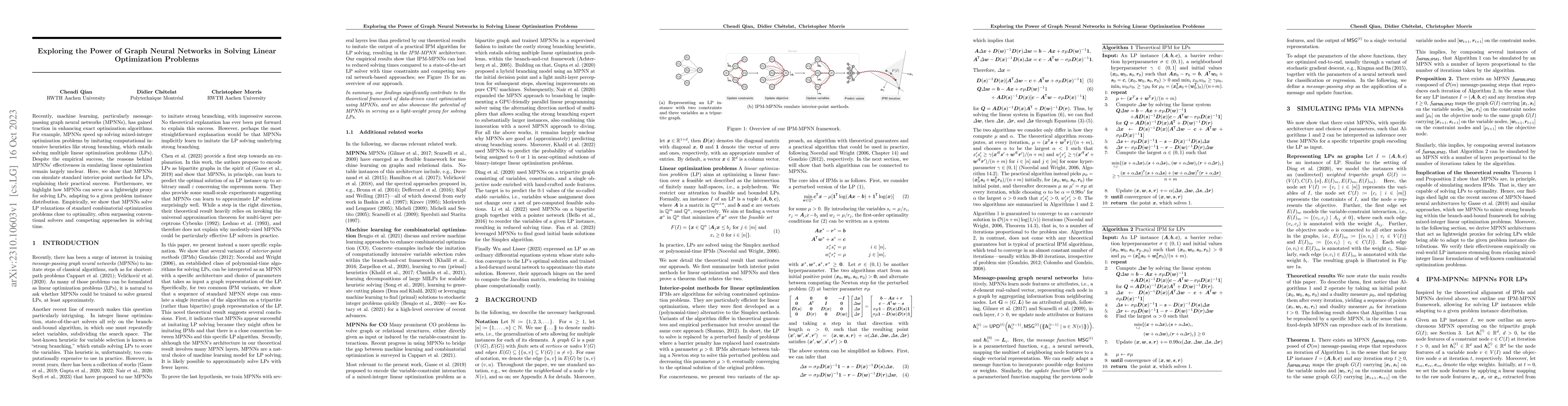 Thumbnail for Exploring the Power of Graph Neural Networks in Solving Linear
  Optimization Problems