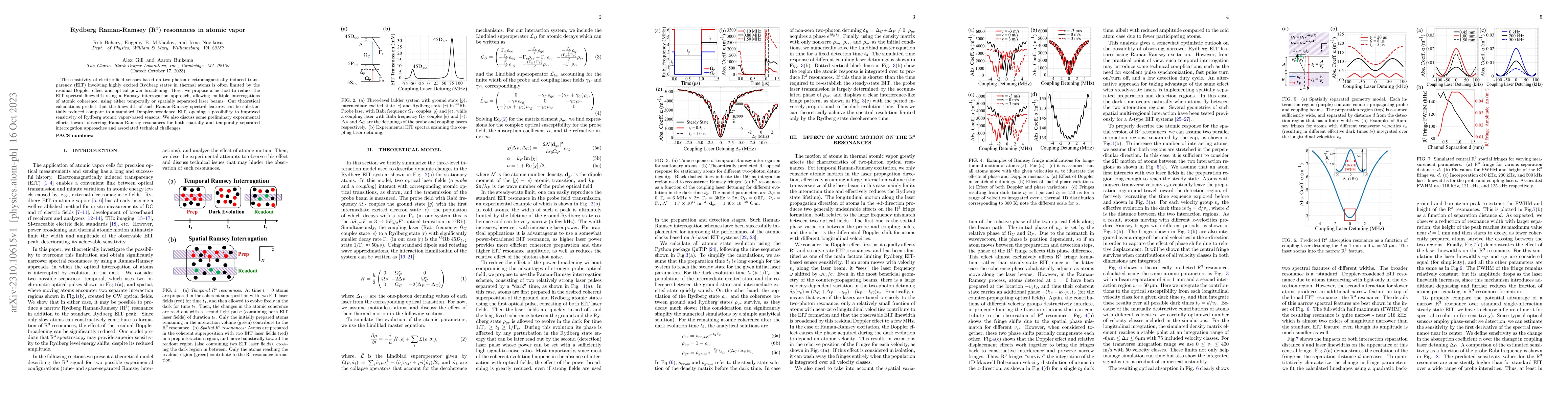 Thumbnail for Rydberg Raman-Ramsey (R${}^3$) resonances in atomic vapor
