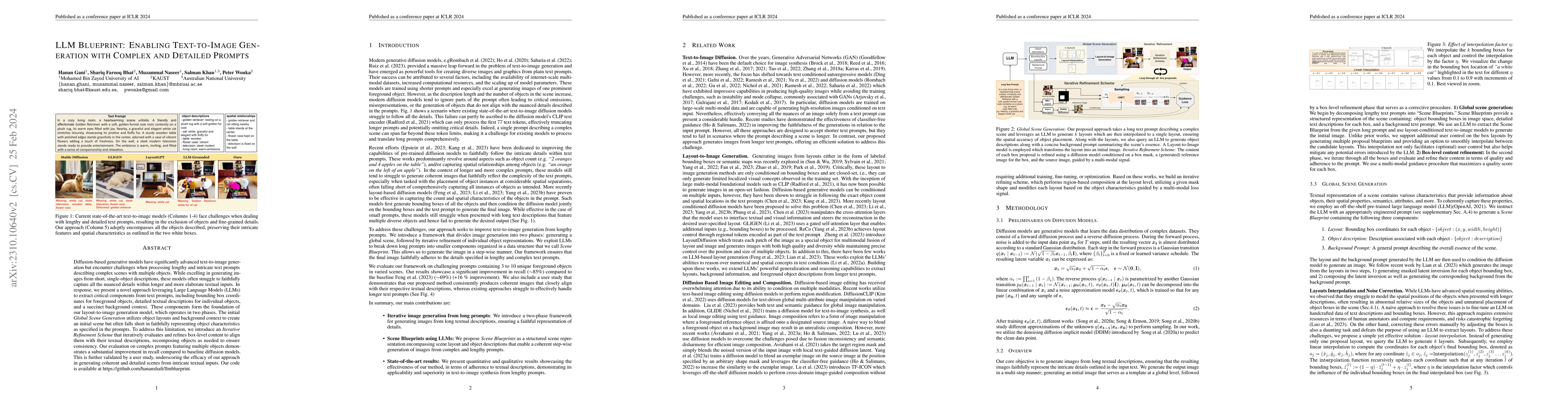 Thumbnail for LLM Blueprint: Enabling Text-to-Image Generation with Complex and
  Detailed Prompts