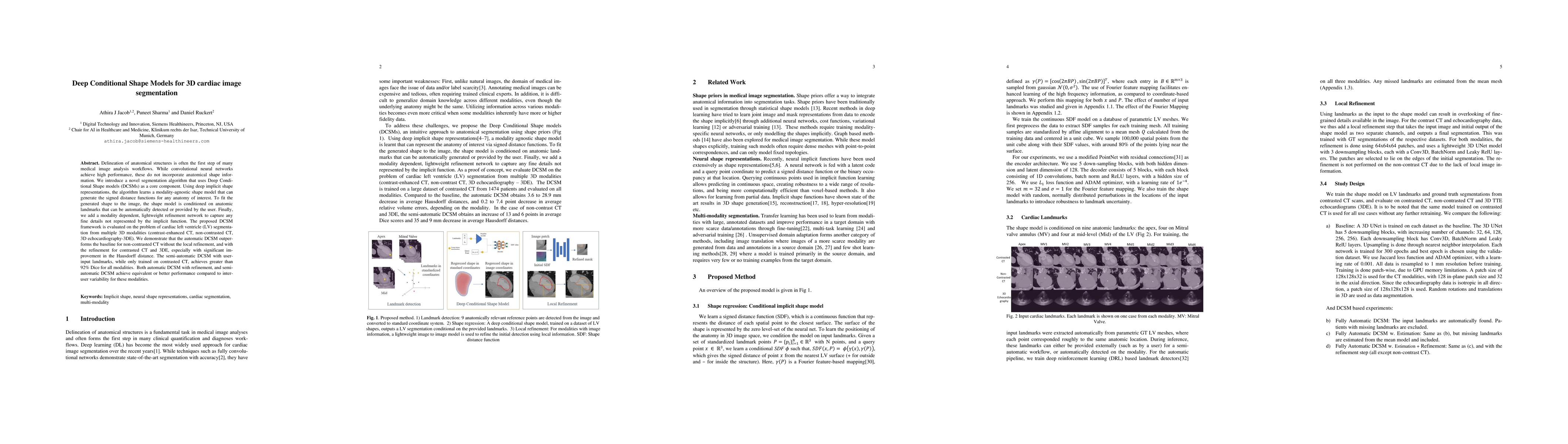 Thumbnail for Deep Conditional Shape Models for 3D cardiac image segmentation