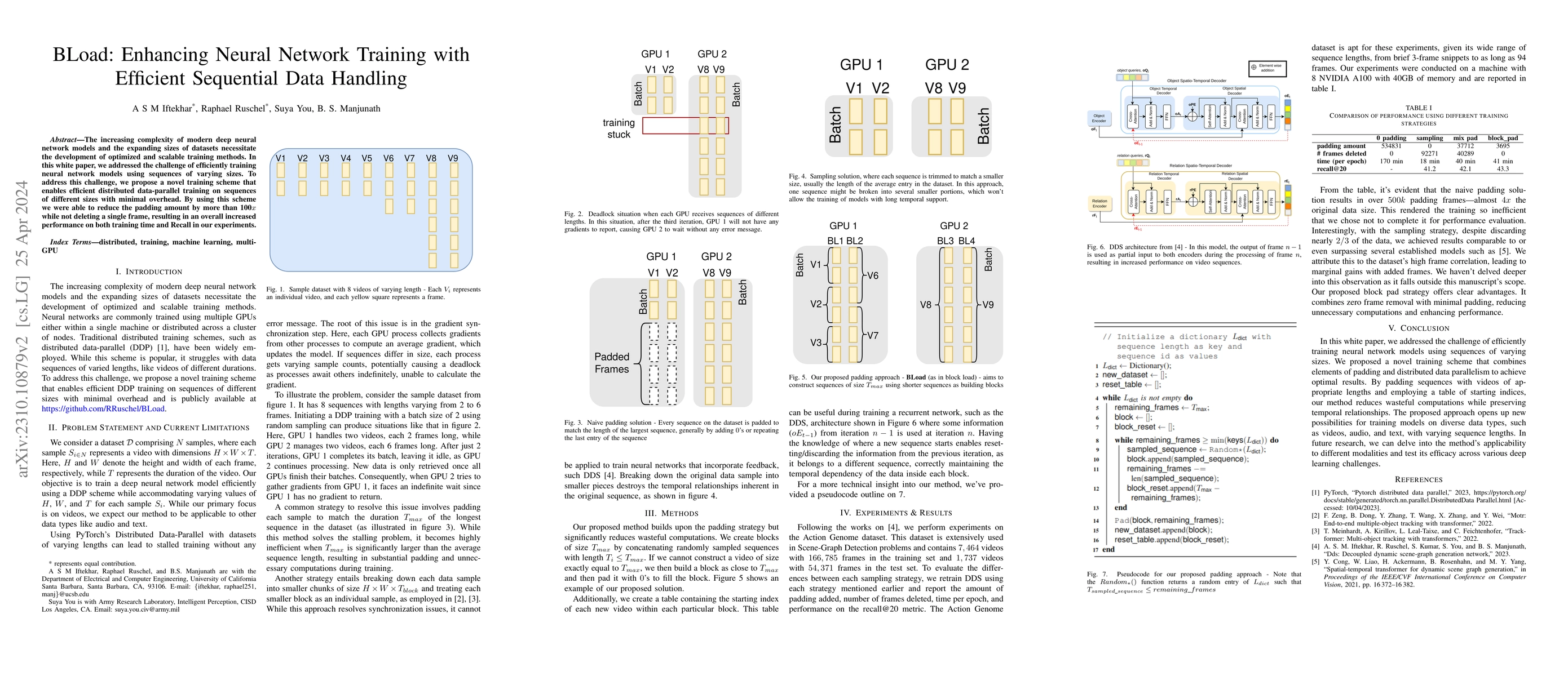Thumbnail for BLoad: Enhancing Neural Network Training with Efficient Sequential Data
  Handling