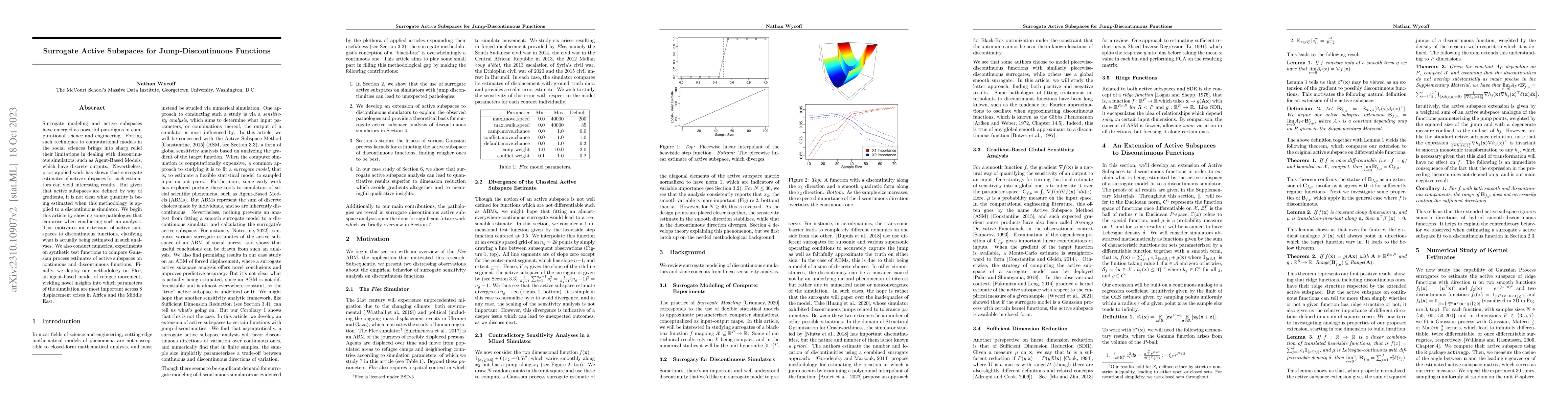 Thumbnail for Surrogate Active Subspaces for Jump-Discontinuous Functions