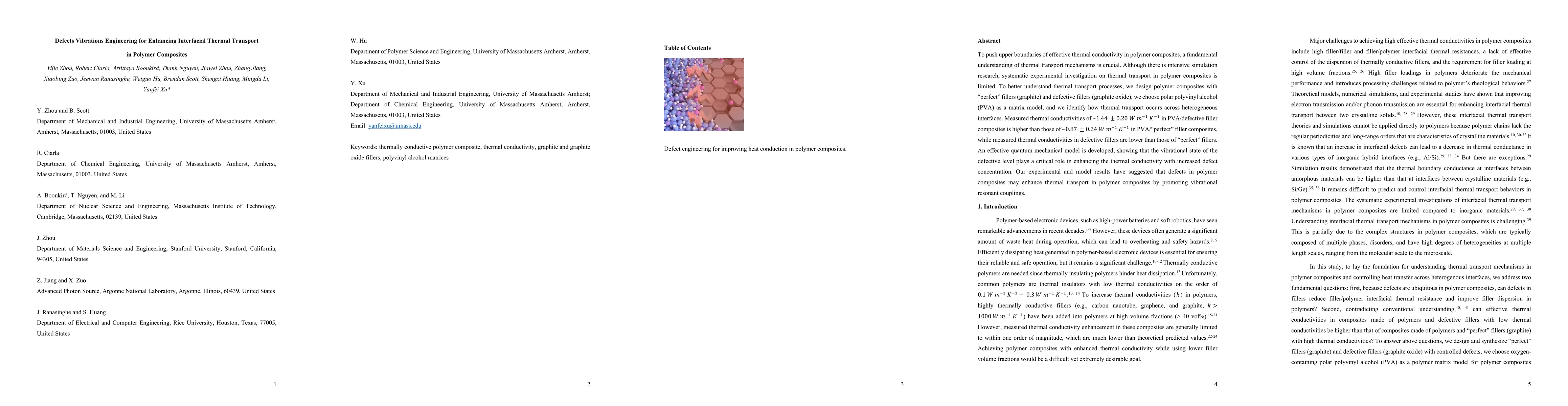 Thumbnail for Defects Vibrations Engineering for Enhancing Interfacial Thermal
  Transport