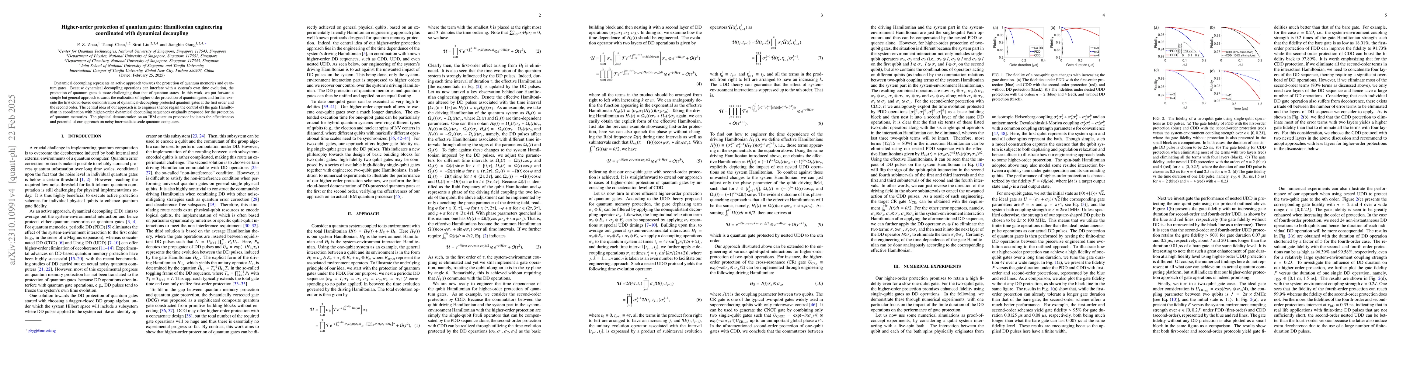 Thumbnail for Higher-order protection of quantum gates: Hamiltonian engineering
  coordinated with dynamical decoupling