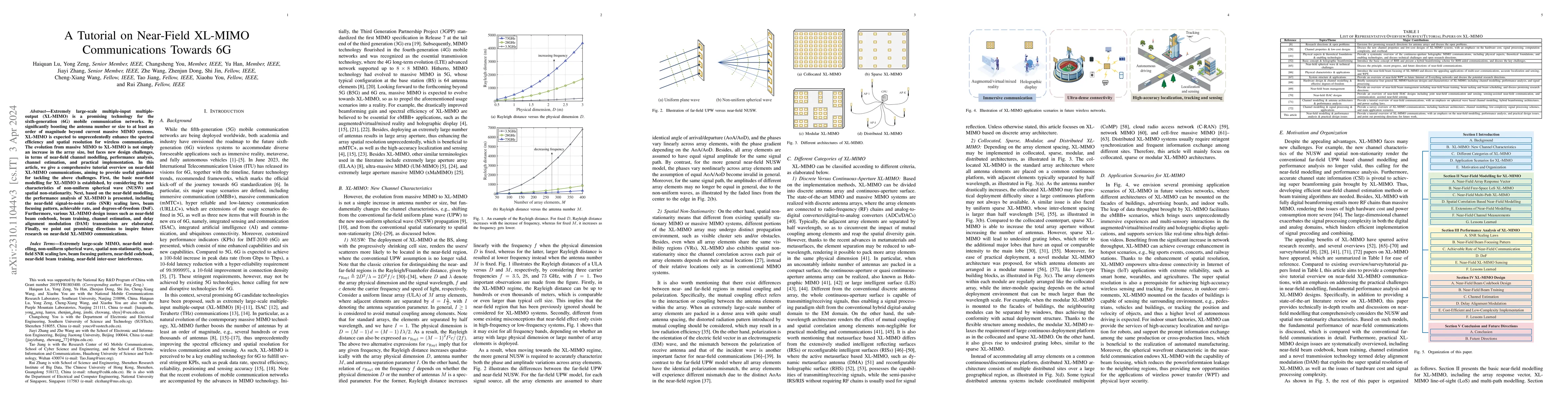 Thumbnail for A Tutorial on Near-Field XL-MIMO Communications Towards 6G