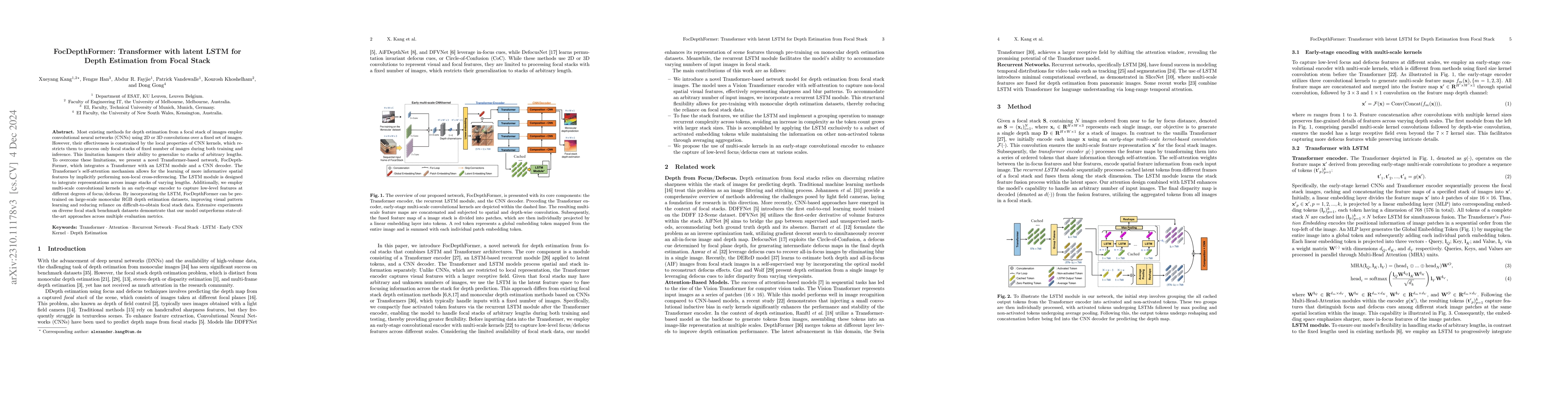 Thumbnail for FocDepthFormer: Transformer with LSTM for Depth Estimation from Focus