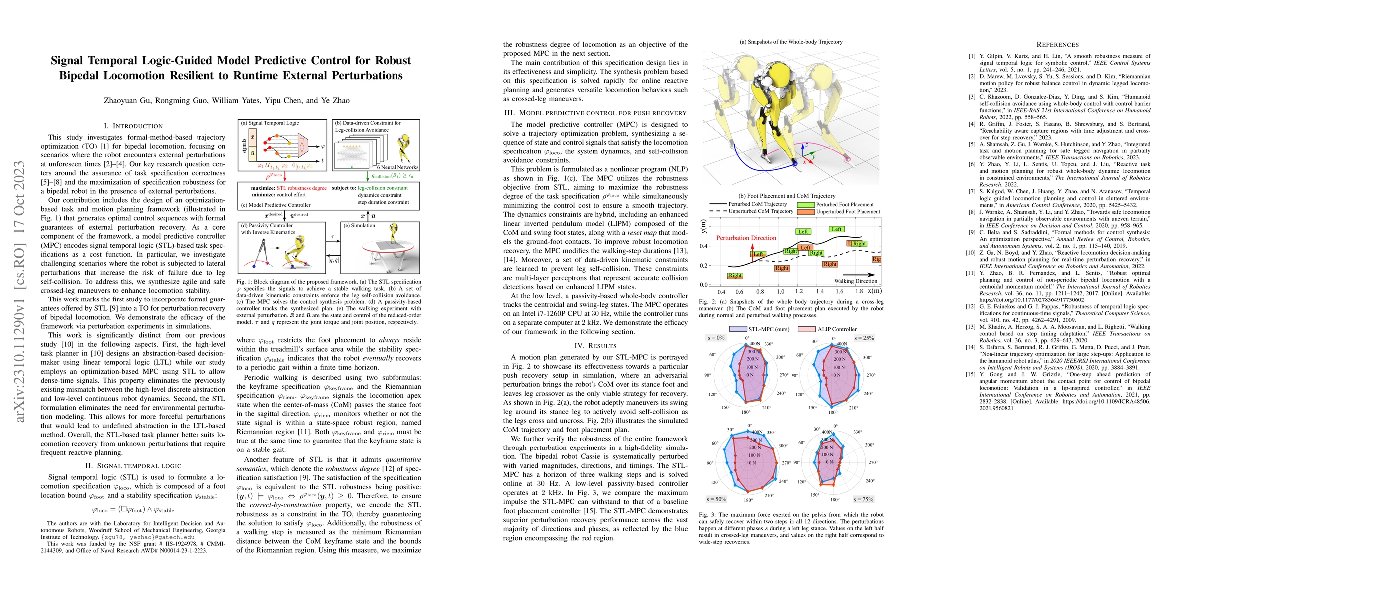 Thumbnail for Signal Temporal Logic-Guided Model Predictive Control for Robust Bipedal
  Locomotion Resilient to Runtime External Perturbations