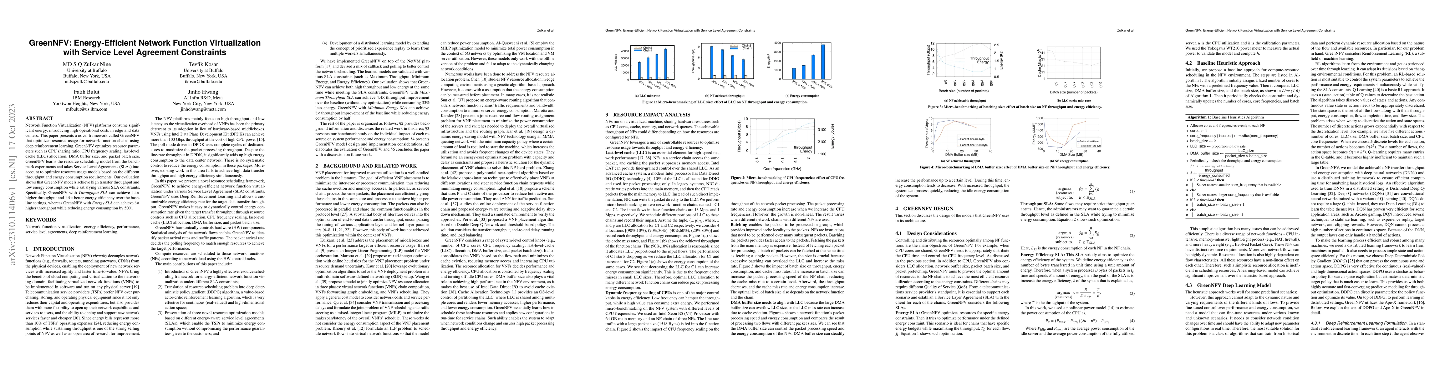 Thumbnail for GreenNFV: Energy-Efficient Network Function Virtualization with Service
  Level Agreement Constraints