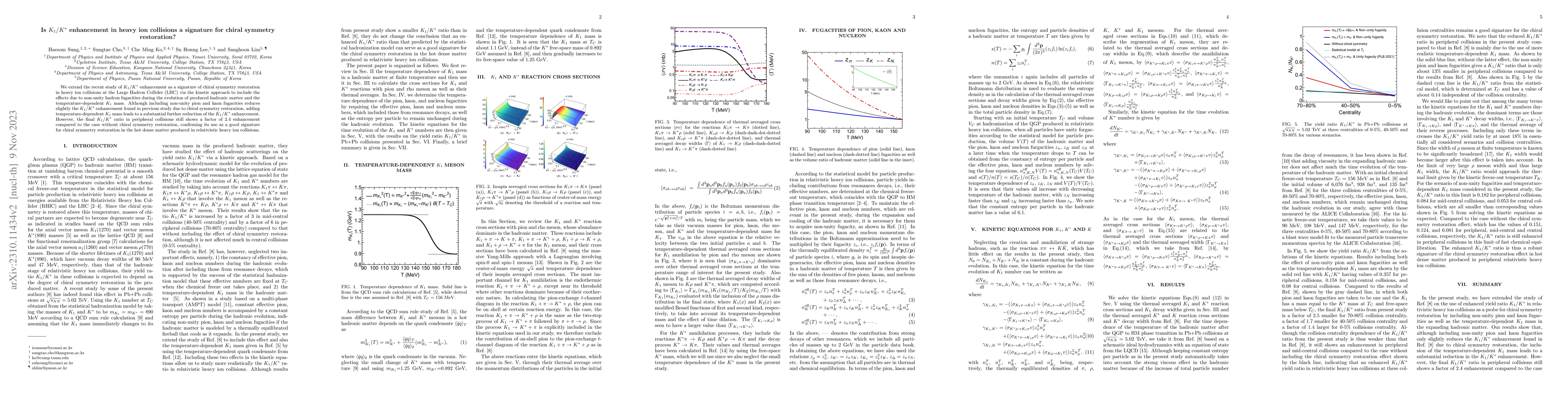 Thumbnail for Is $K_{1}/K^{*}$ enhancement in heavy ion collisions a signature of
  chiral symmetry restoration?
