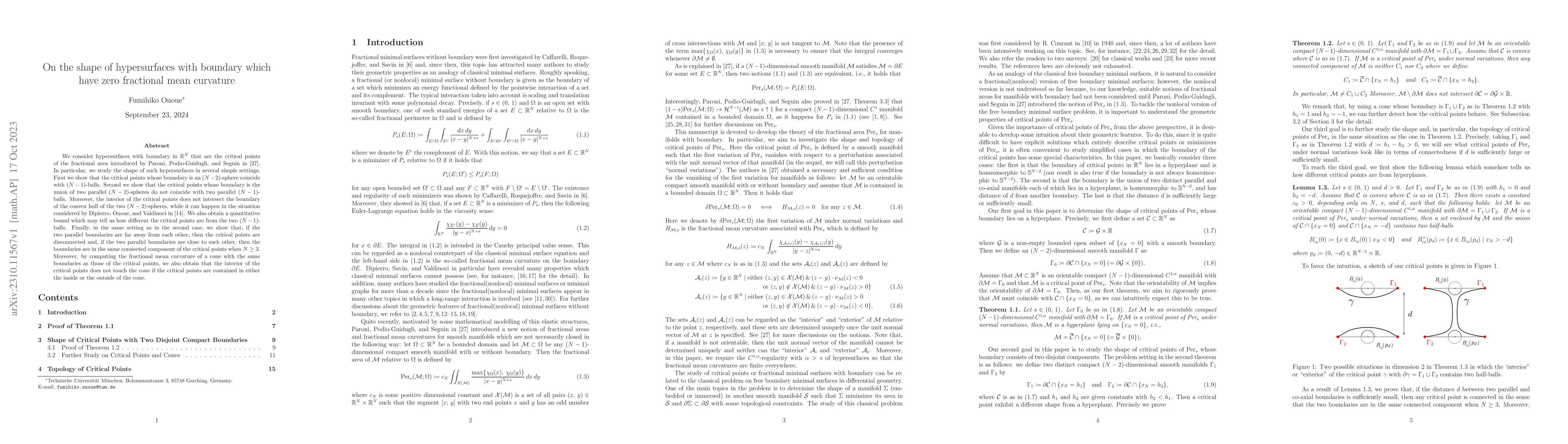 Thumbnail for On the shape of hypersurfaces with boundary which have zero fractional
  mean curvature