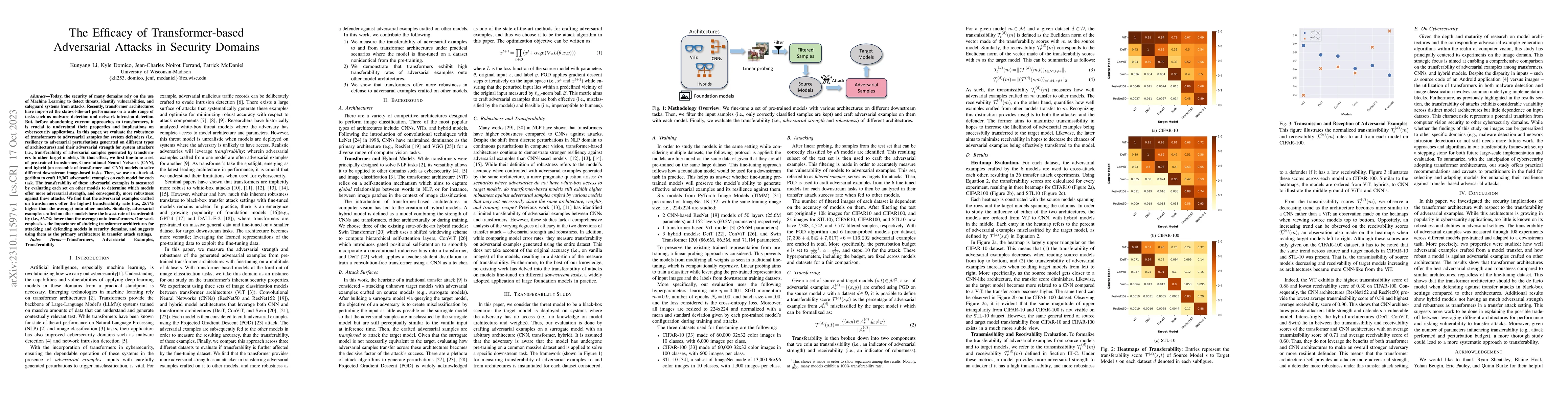 Thumbnail for The Efficacy of Transformer-based Adversarial Attacks in Security
  Domains
