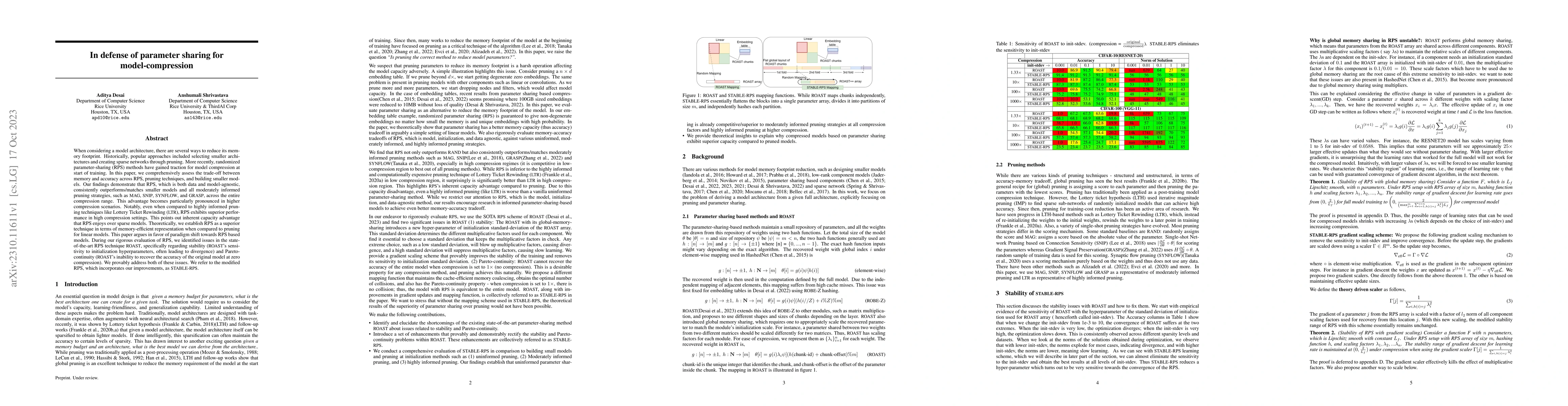 Thumbnail for In defense of parameter sharing for model-compression