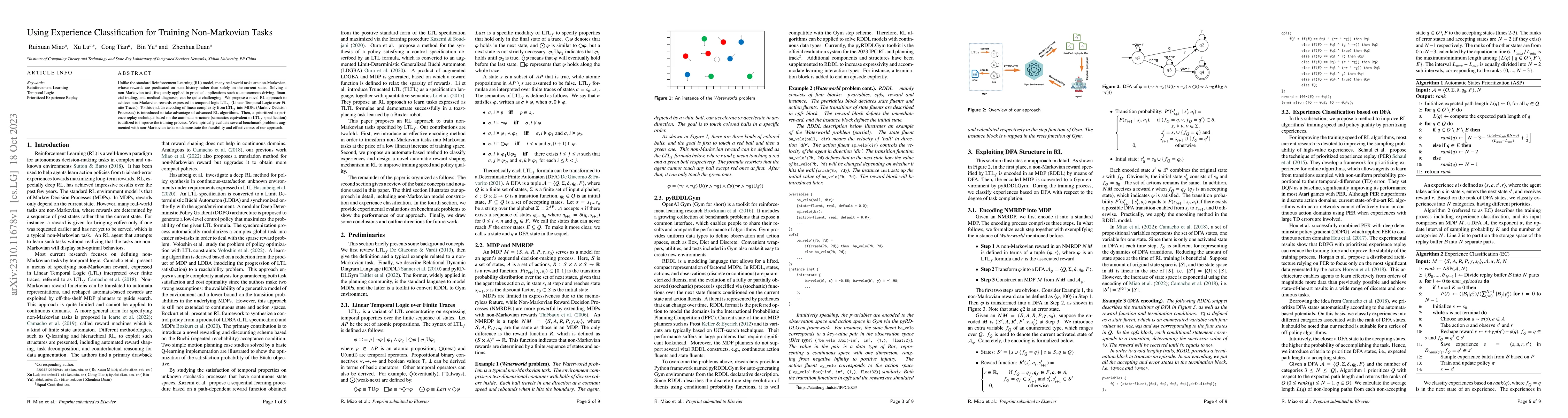 Thumbnail for Using Experience Classification for Training Non-Markovian Tasks