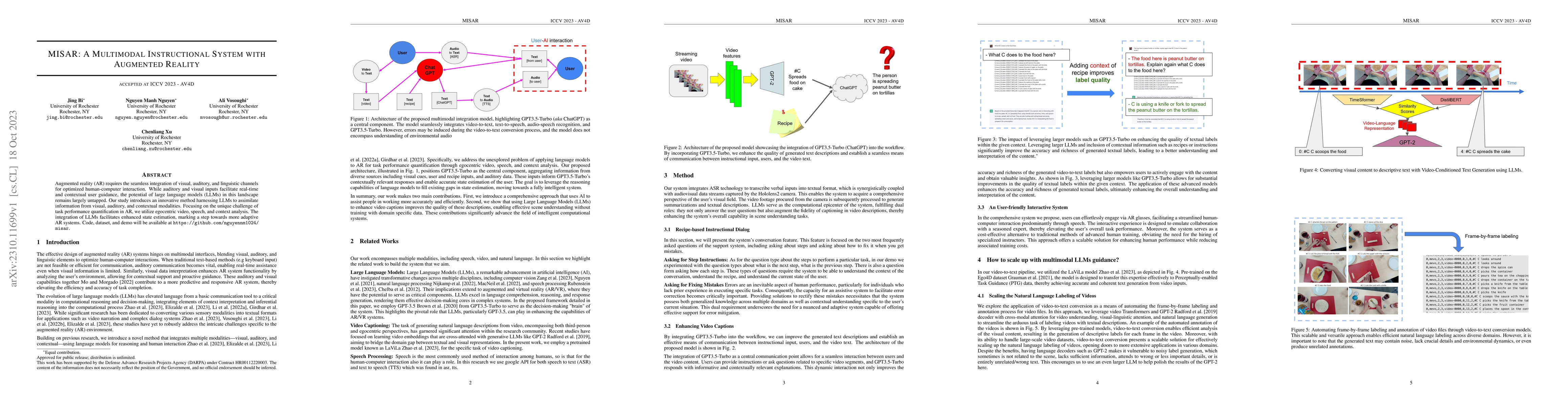 Thumbnail for MISAR: A Multimodal Instructional System with Augmented Reality