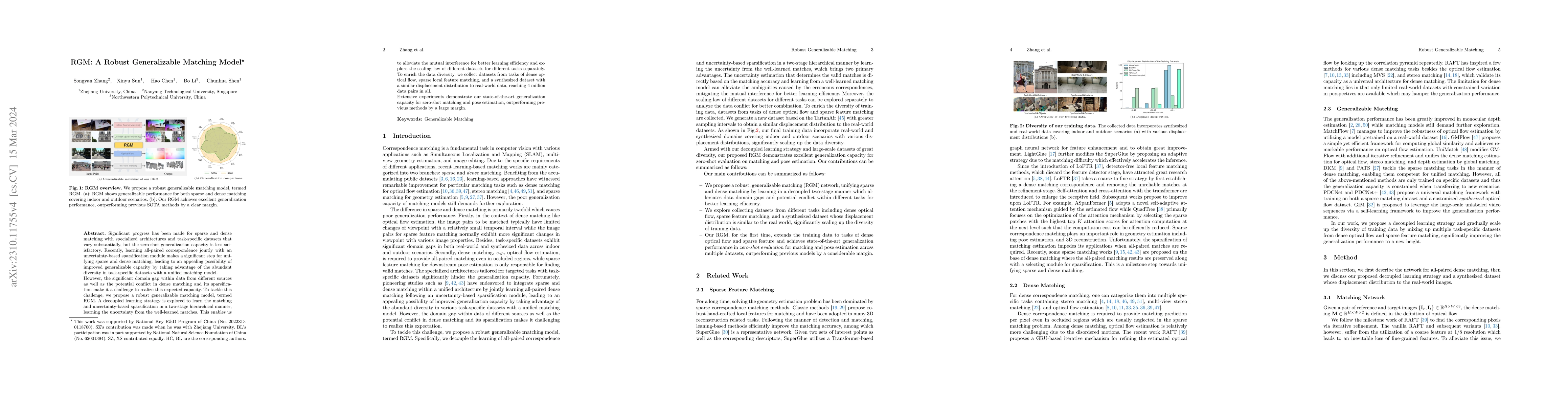Thumbnail for RGM: A Robust Generalizable Matching Model