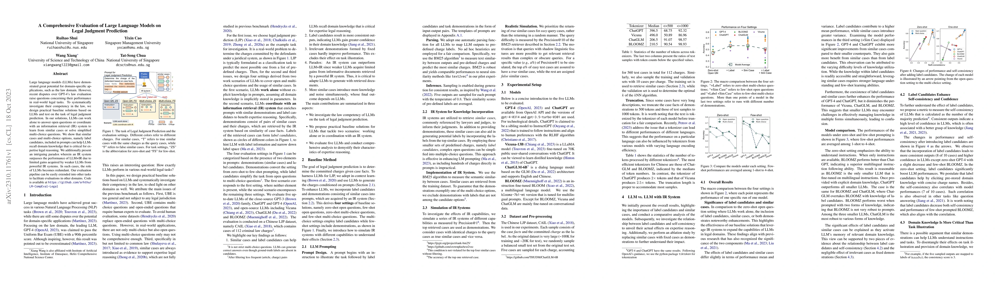 Thumbnail for A Comprehensive Evaluation of Large Language Models on Legal Judgment
  Prediction