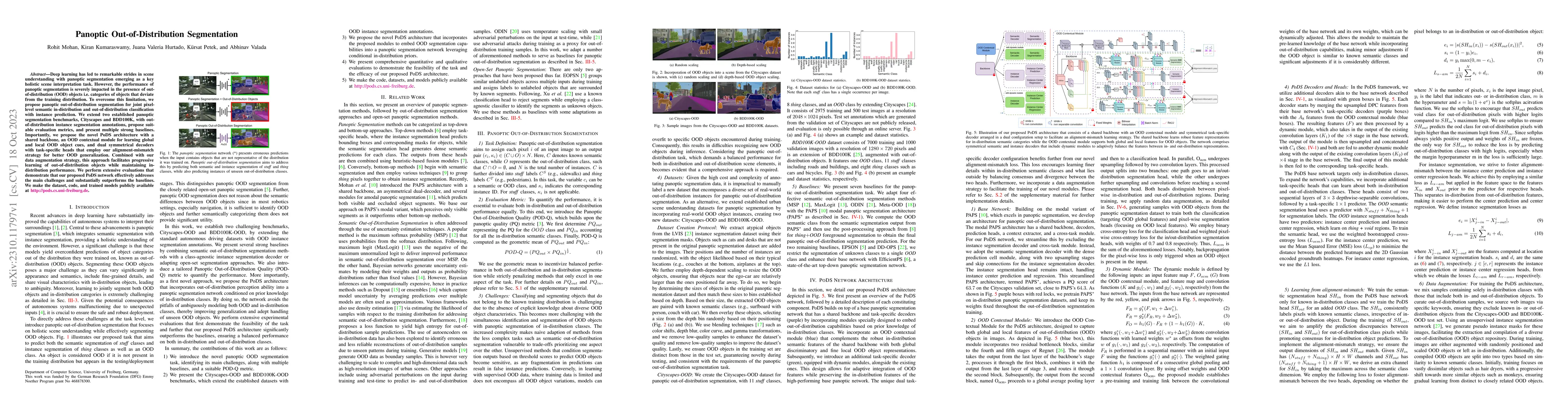 Thumbnail for Panoptic Out-of-Distribution Segmentation