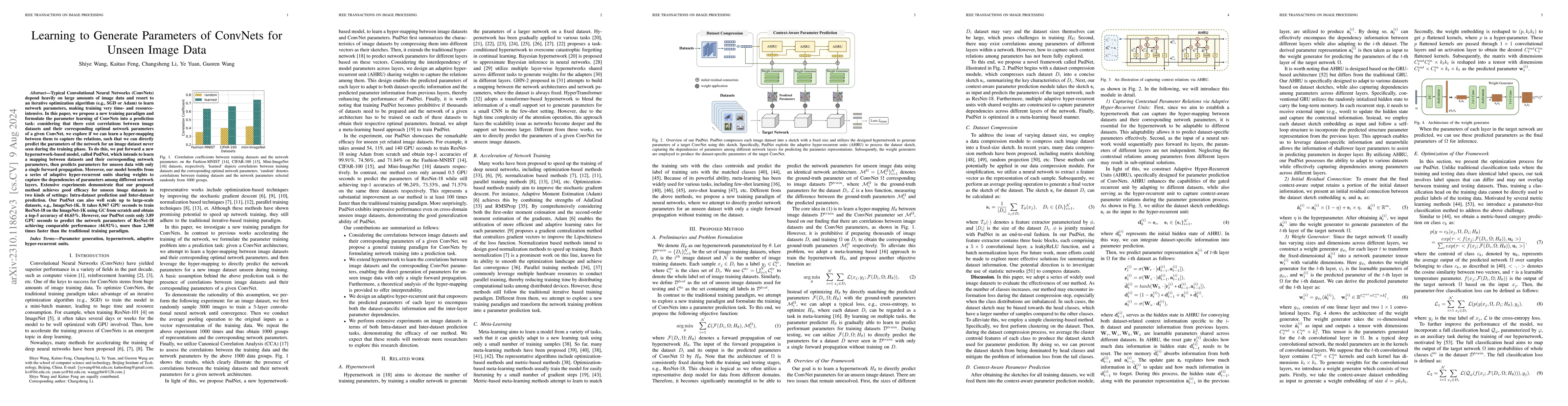 Thumbnail for Learning to Generate Parameters of ConvNets for Unseen Image Data