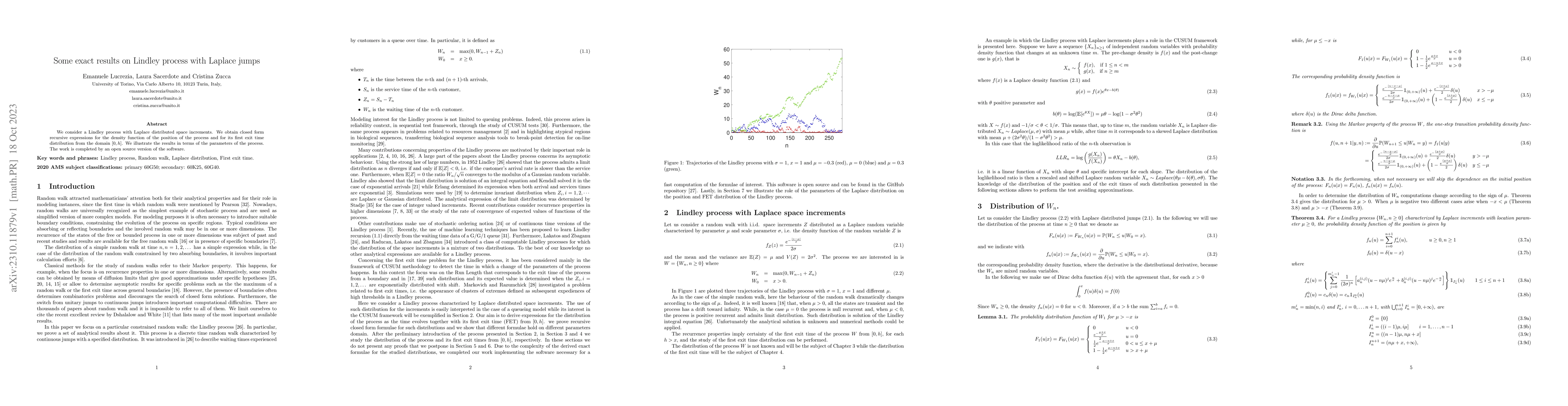 Thumbnail for Some exact results on Lindley process with Laplace jumps