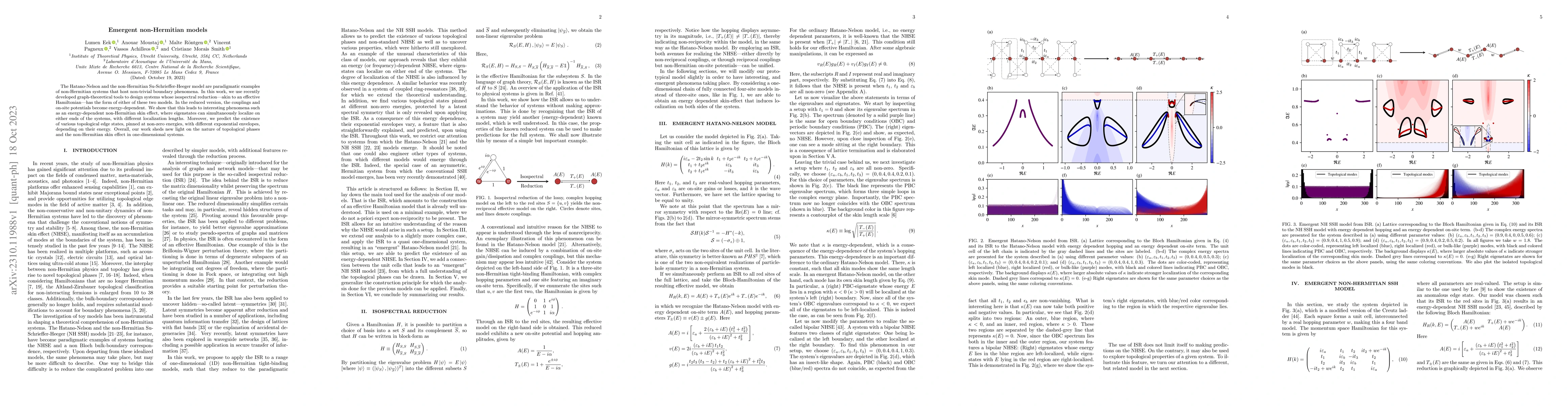 Thumbnail for Emergent non-Hermitian models