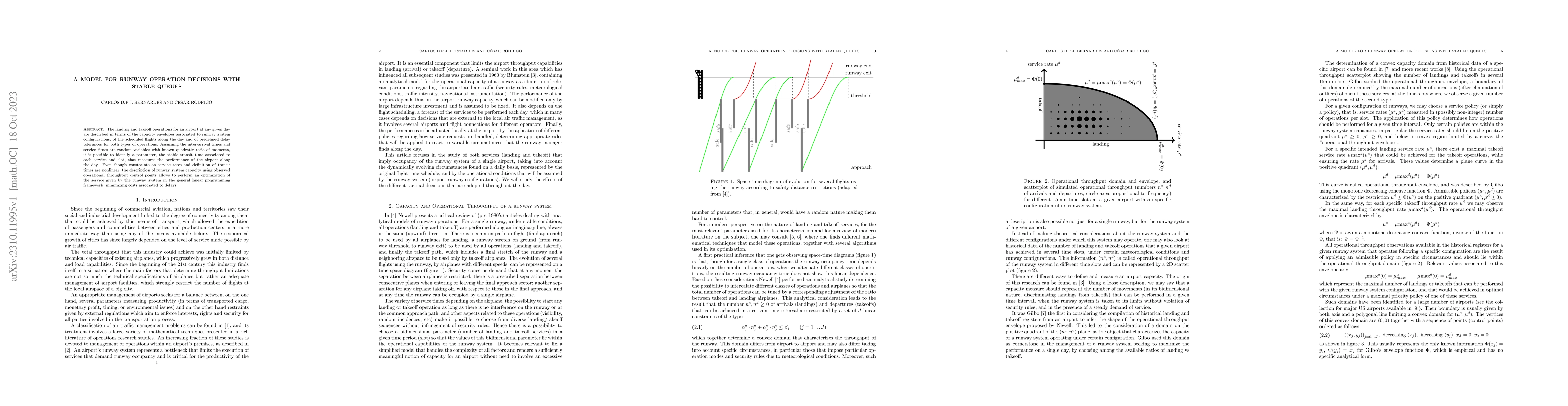 Thumbnail for A model for runway operation decisions with stable queues