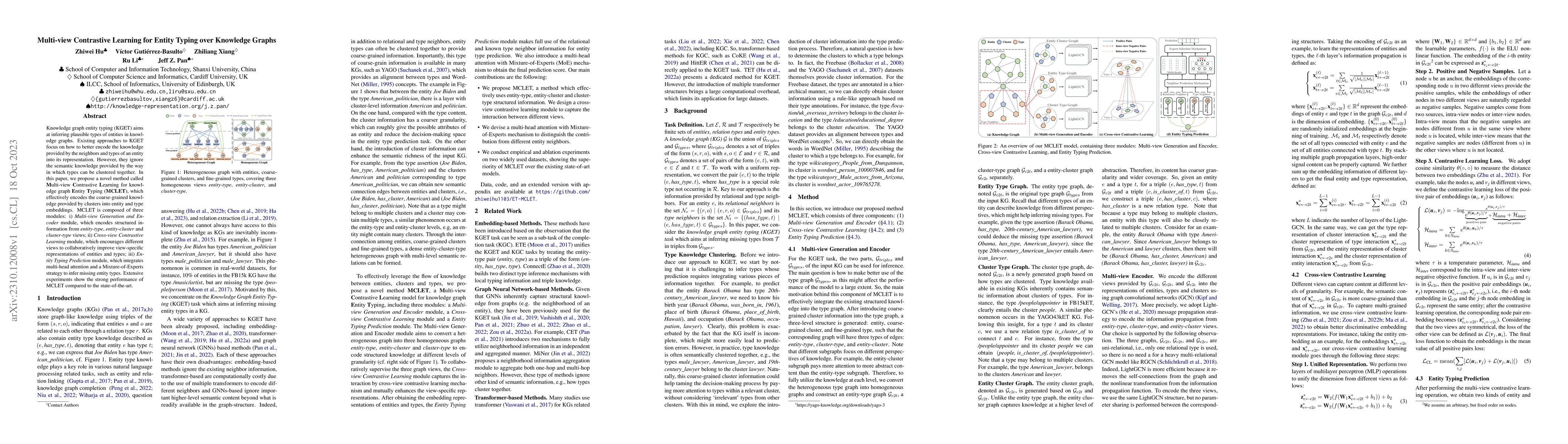Thumbnail for Multi-view Contrastive Learning for Entity Typing over Knowledge Graphs