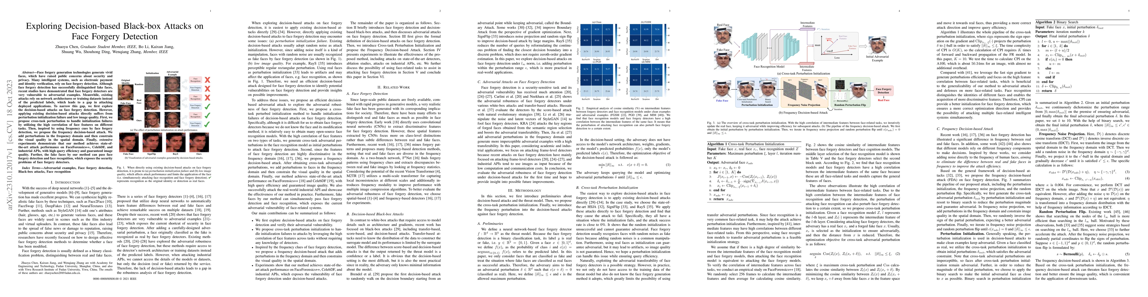 Thumbnail for Exploring Decision-based Black-box Attacks on Face Forgery Detection