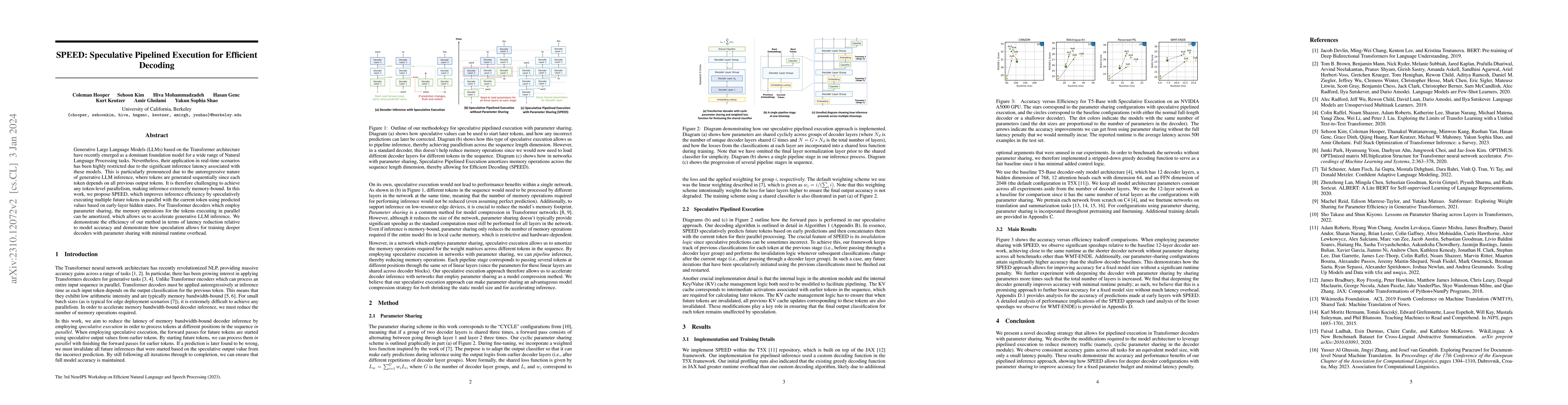 Thumbnail for SPEED: Speculative Pipelined Execution for Efficient Decoding
