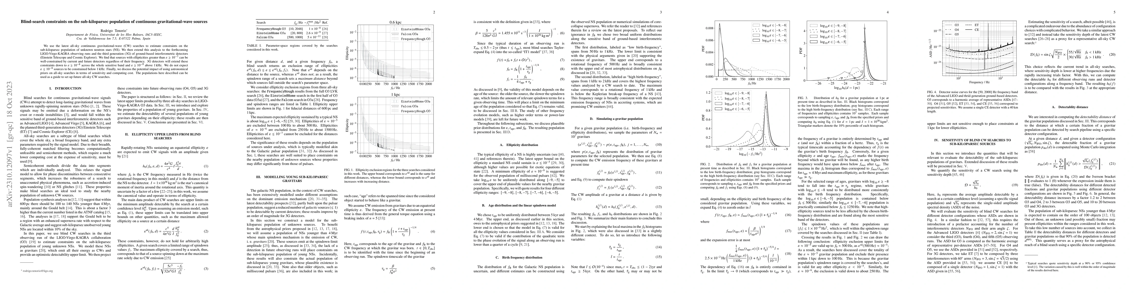 Thumbnail for Blind-search constraints on the sub-kiloparsec population of continuous
  gravitational-wave sources