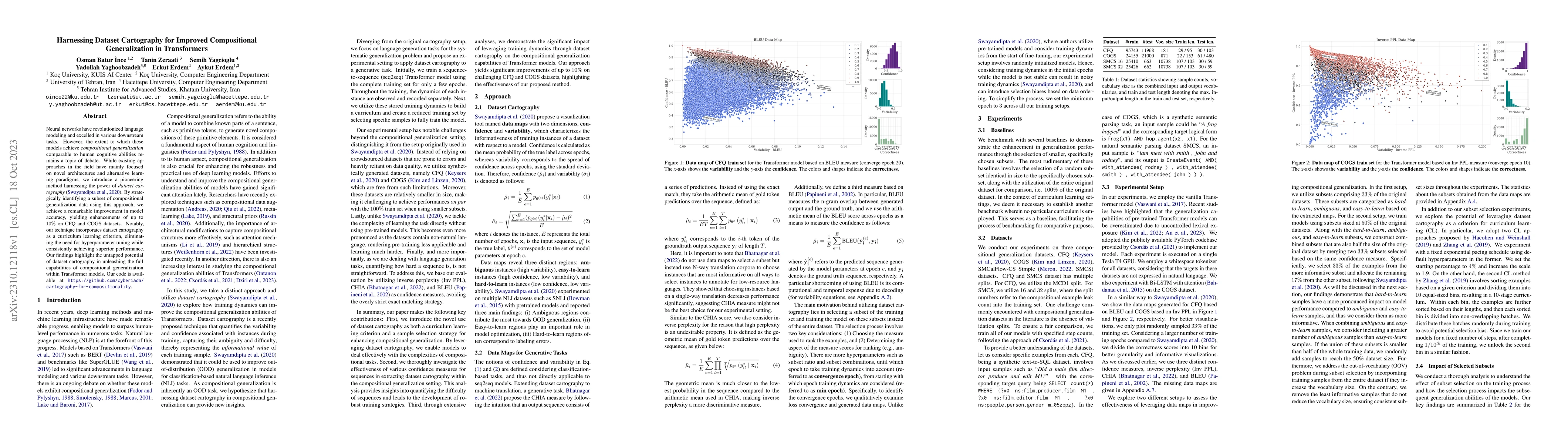 Thumbnail for Harnessing Dataset Cartography for Improved Compositional Generalization
  in Transformers