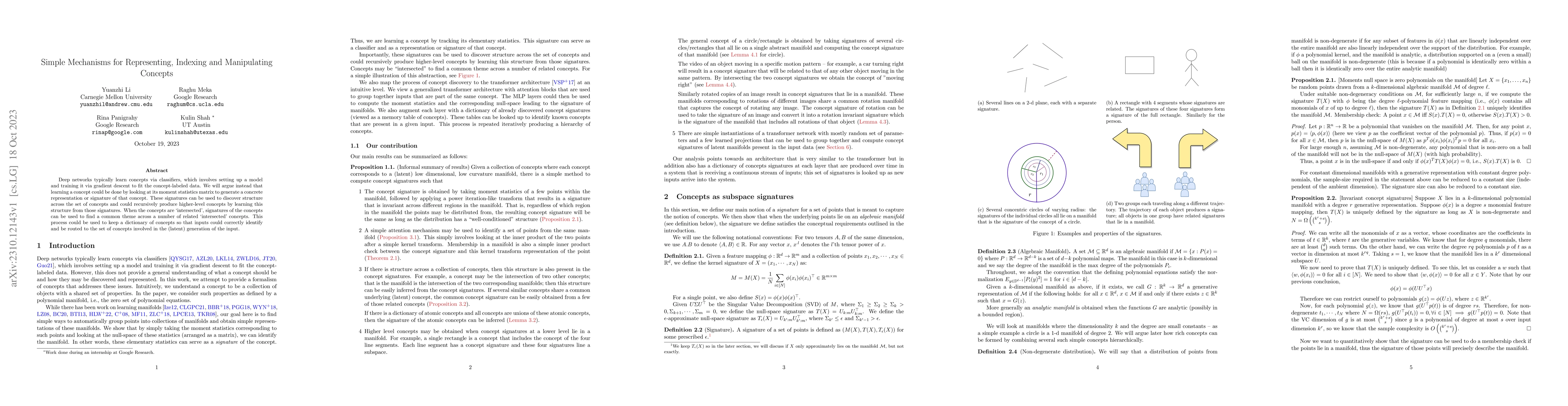 Thumbnail for Simple Mechanisms for Representing, Indexing and Manipulating Concepts