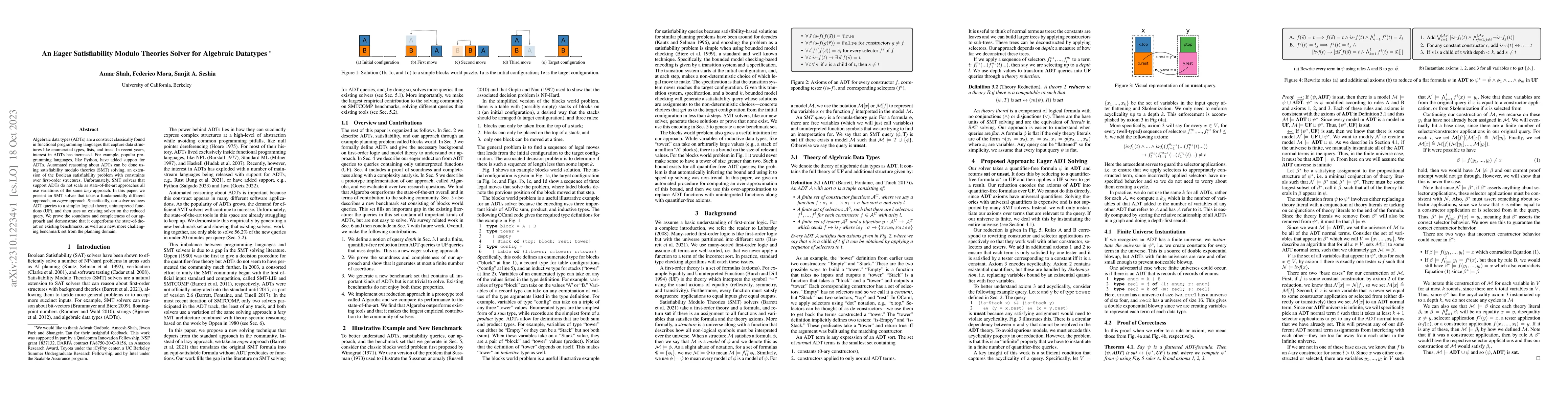 Thumbnail for An Eager Satisfiability Modulo Theories Solver for Algebraic Datatypes
