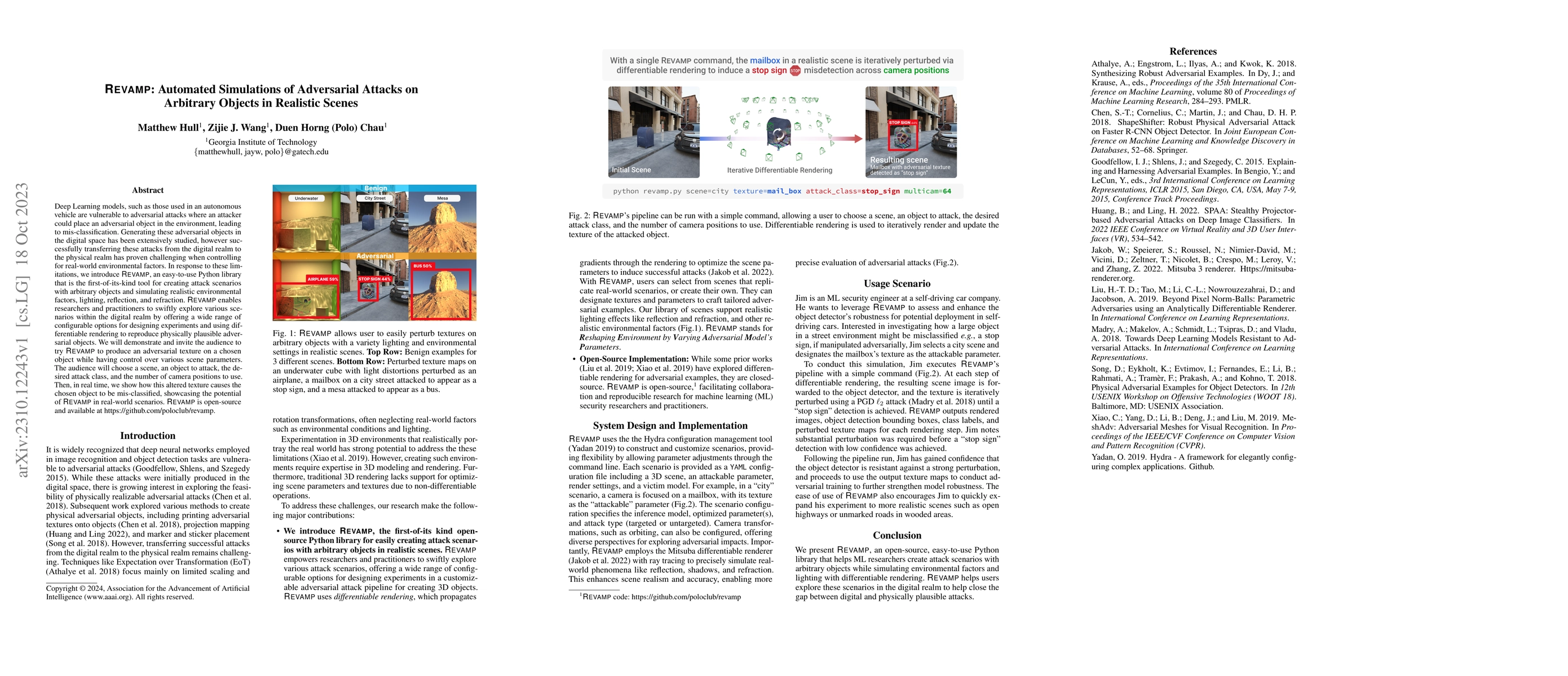 Thumbnail for REVAMP: Automated Simulations of Adversarial Attacks on Arbitrary
  Objects in Realistic Scenes
