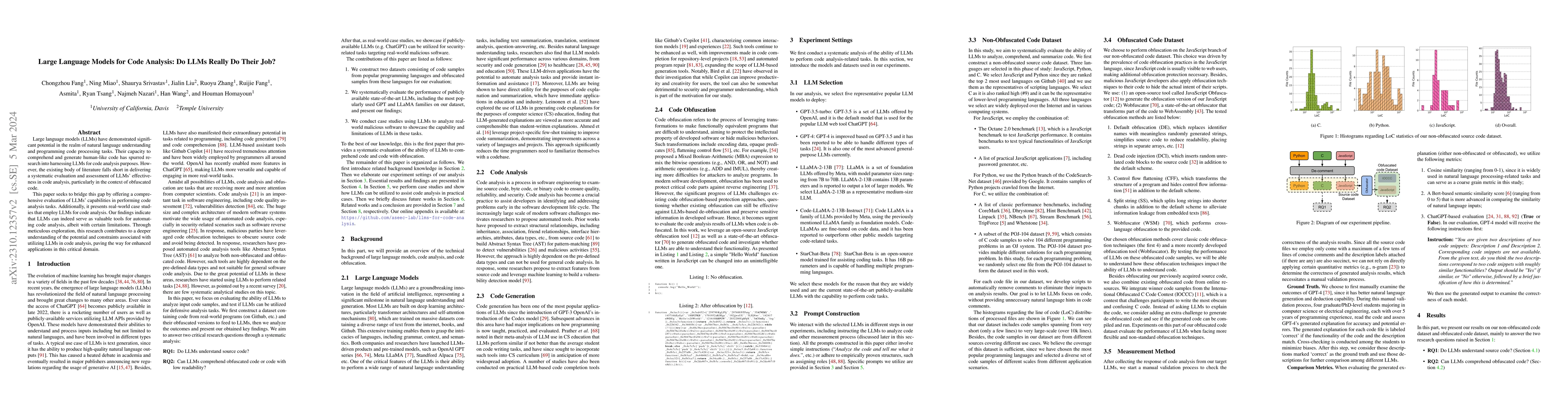 Thumbnail for Large Language Models for Code Analysis: Do LLMs Really Do Their Job?