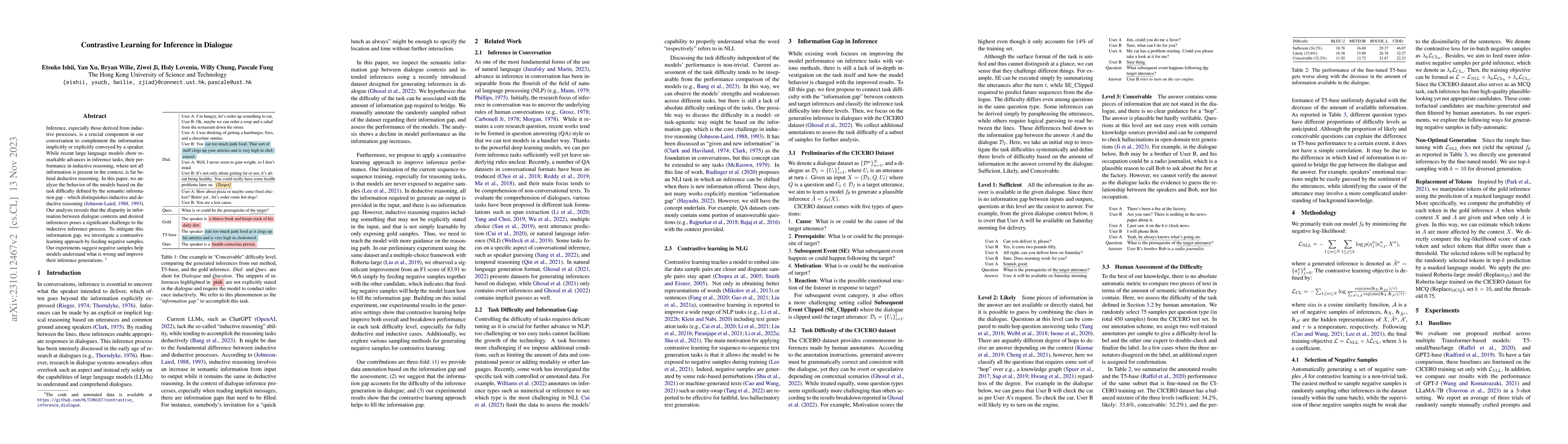 Thumbnail for Contrastive Learning for Inference in Dialogue
