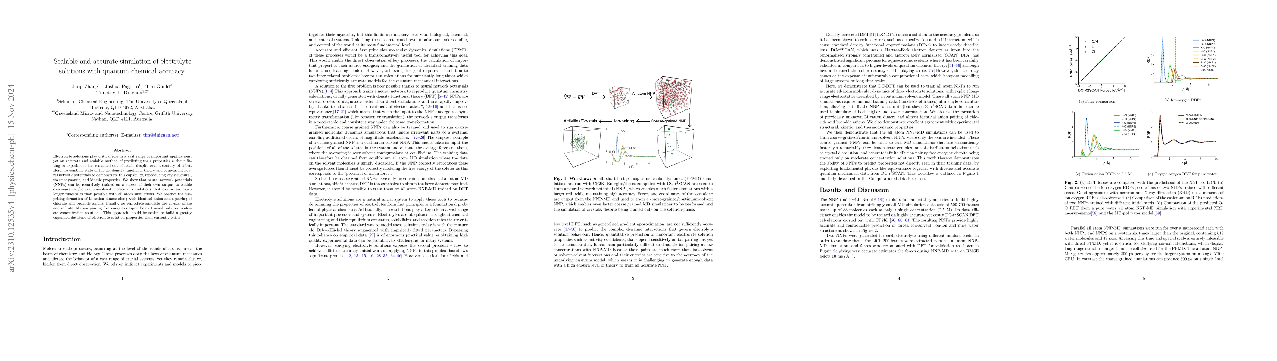 Thumbnail for Scalable molecular simulation of electrolyte solutions with quantum
  chemical accuracy