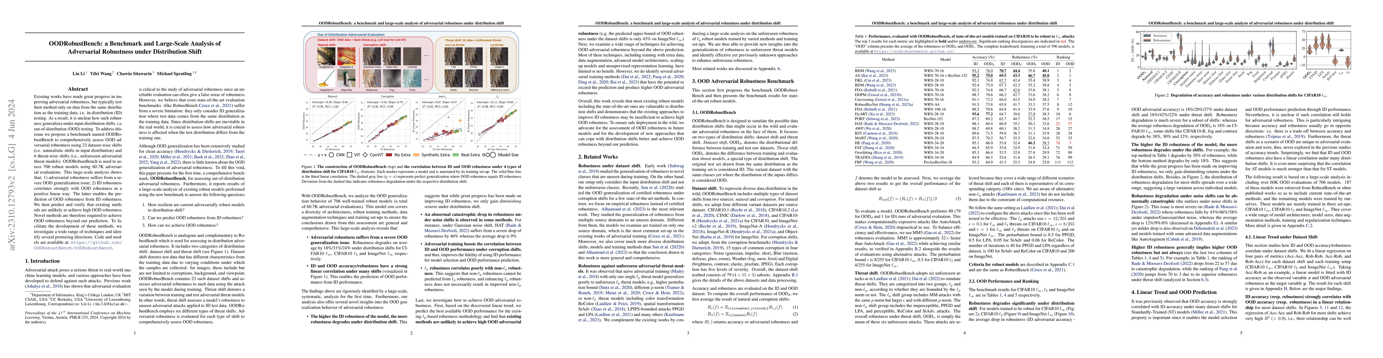 Thumbnail for OODRobustBench: a Benchmark and Large-Scale Analysis of Adversarial
  Robustness under Distribution Shift