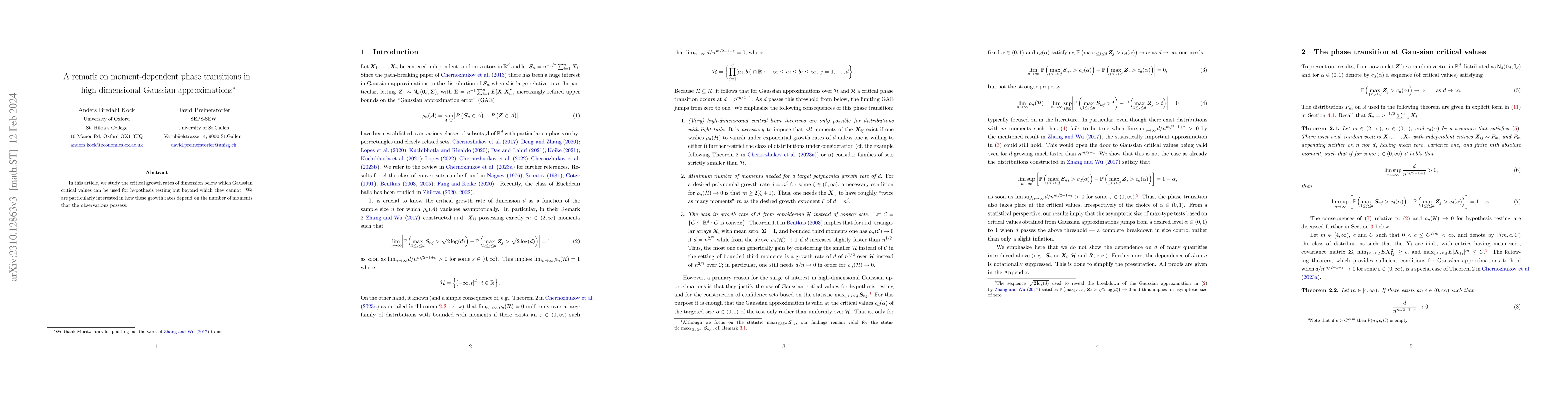 Thumbnail for A remark on moment-dependent phase transitions in high-dimensional
  Gaussian approximations