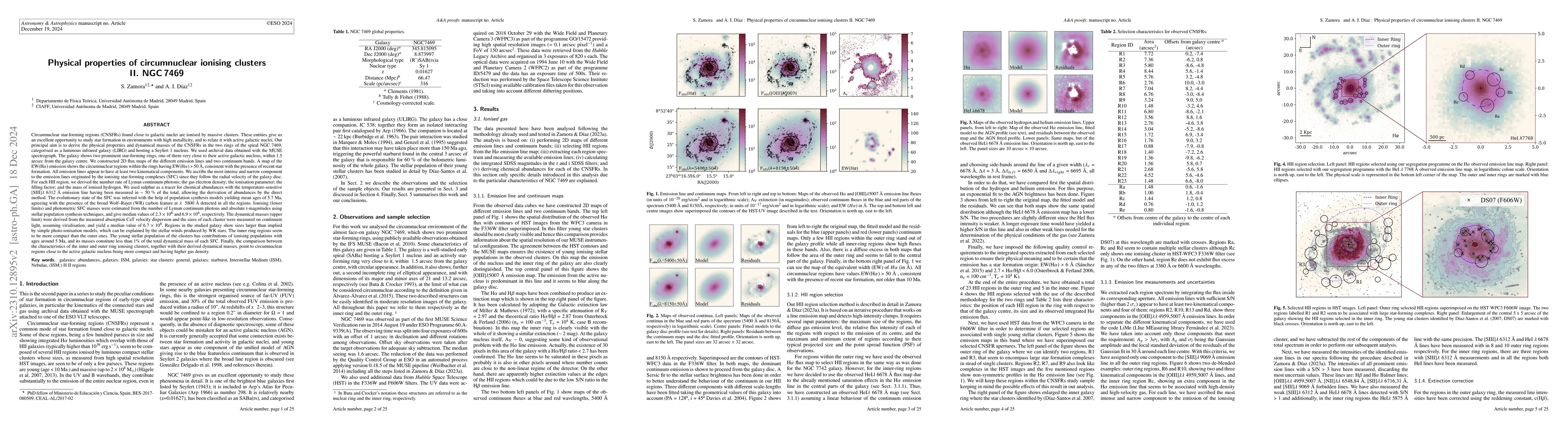 Thumbnail for Physical properties of circumnuclear ionising clusters. II. NGC 7469