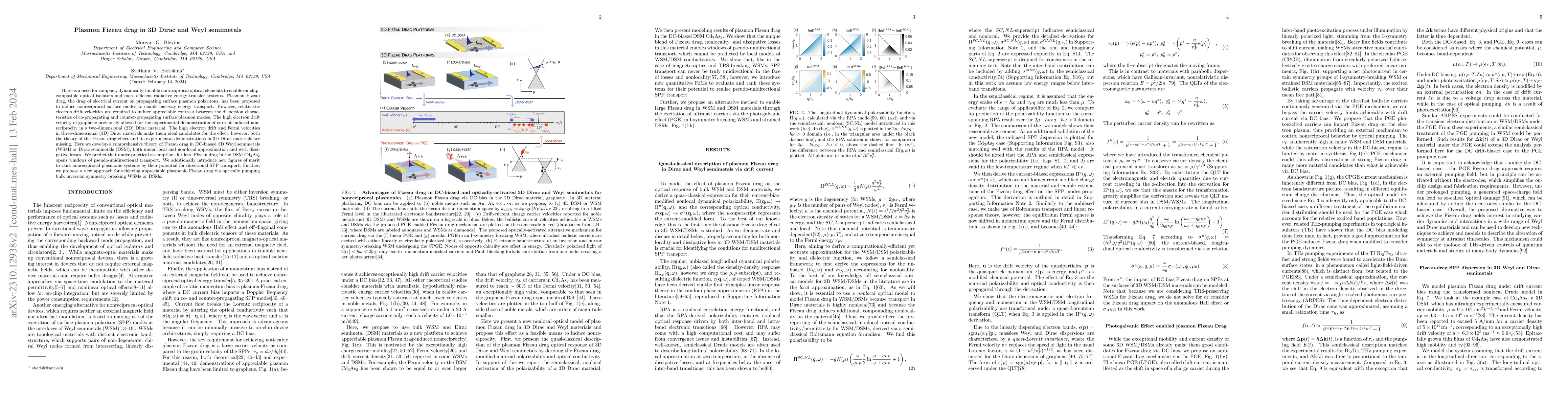 Thumbnail for Plasmon Fizeau drag in 3D Dirac and Weyl semimetals