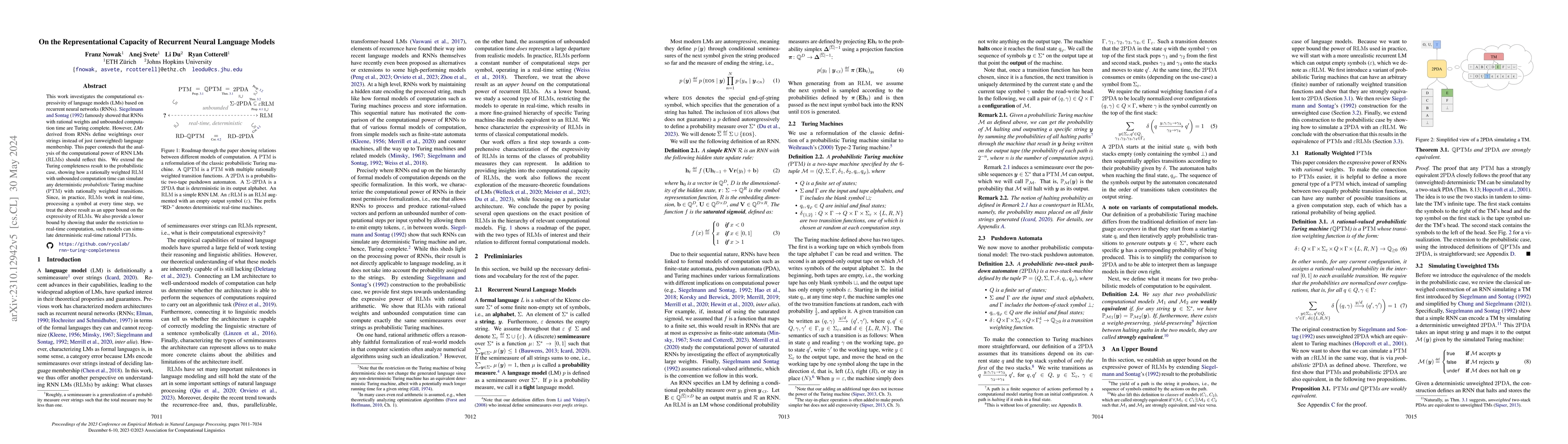 Thumbnail for On the Representational Capacity of Recurrent Neural Language Models
