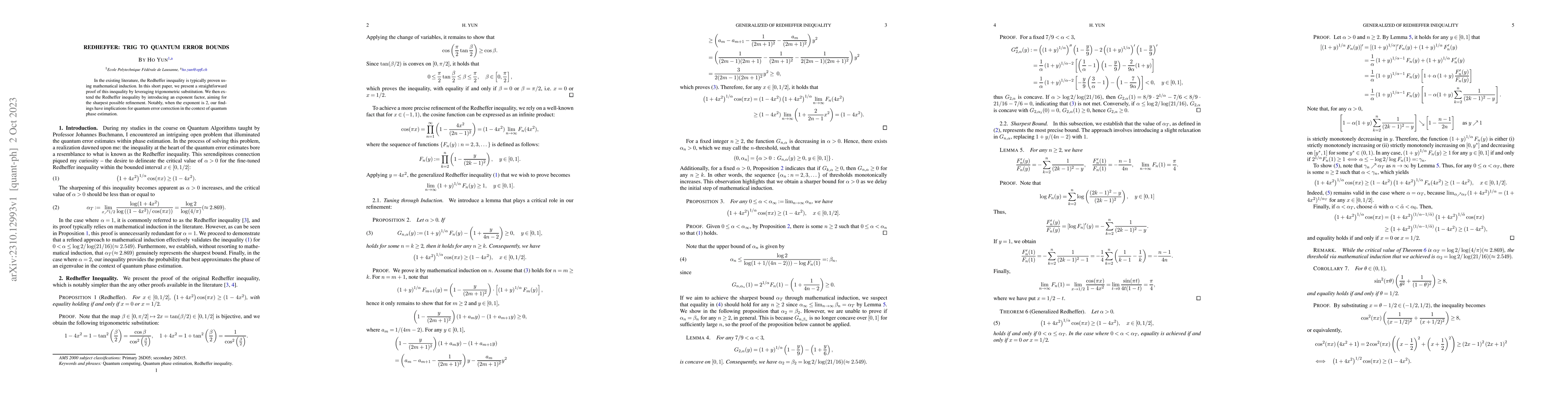 Thumbnail for Redheffer: Trig to Quantum Error Bounds